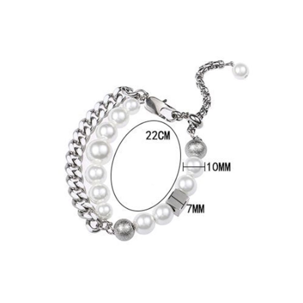 链长22cmx珍珠直径10mmx方块直径7mm